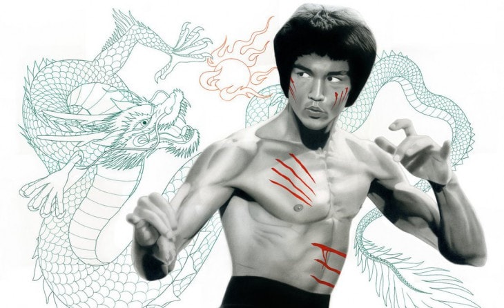 entrenamiento de Bruce Lee